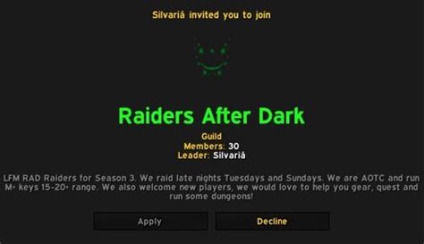 gg rad|Raiders After Dark • Stormrage • US